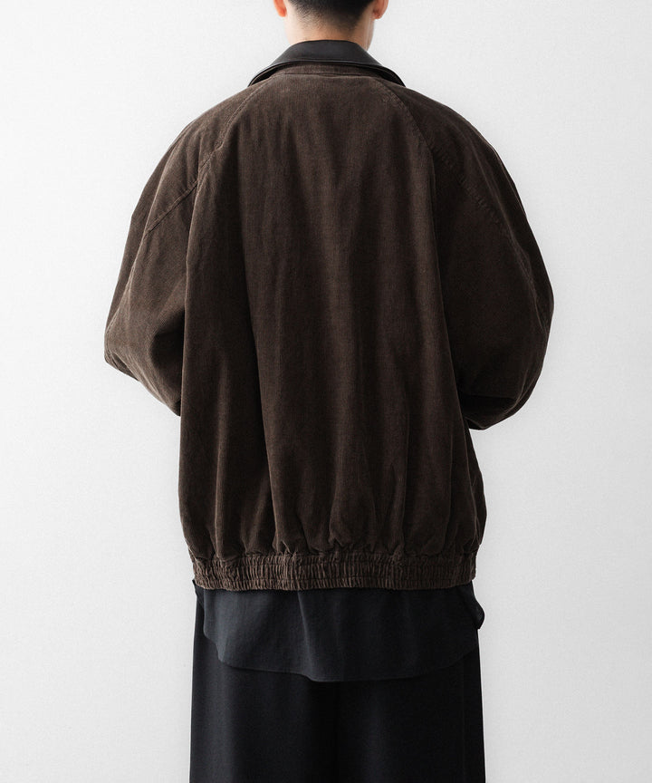 ssstein(シュタイン)のVINTAGE CORDUROY ZIP JACKET - BROWNの公式通販サイトsession福岡セレクトショップ