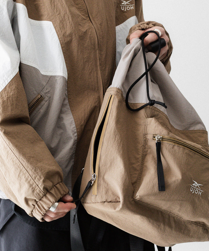 UJOH((ウジョー)×Reebok(リーボック)のDRAW CORD BAGのBEIGE公式通販サイトsession福岡セレクトショップ