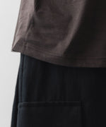 画像をギャラリービューアに読み込む, ssstein(シュタイン)のSUVIN COTTON BASIC TEE - DARK BROWNの公式通販サイトsession福岡セレクトショップ
