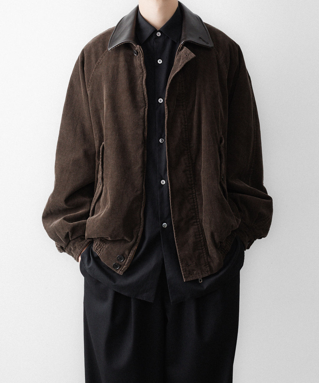 ssstein(シュタイン)のVINTAGE CORDUROY ZIP JACKET - BROWNの公式通販サイトsession福岡セレクトショップ