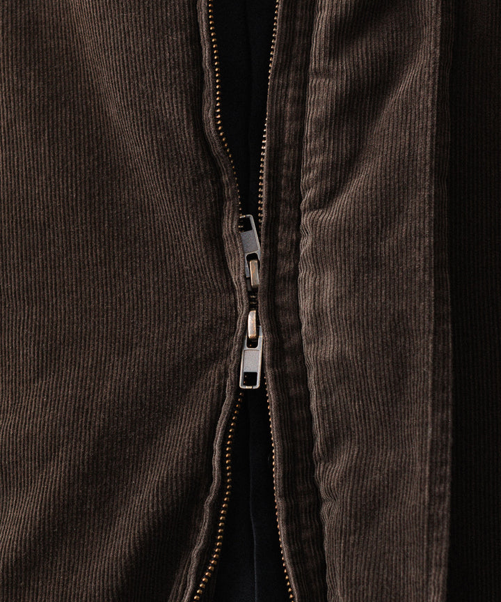 ssstein(シュタイン)のVINTAGE CORDUROY ZIP JACKET - BROWNの公式通販サイトsession福岡セレクトショップ