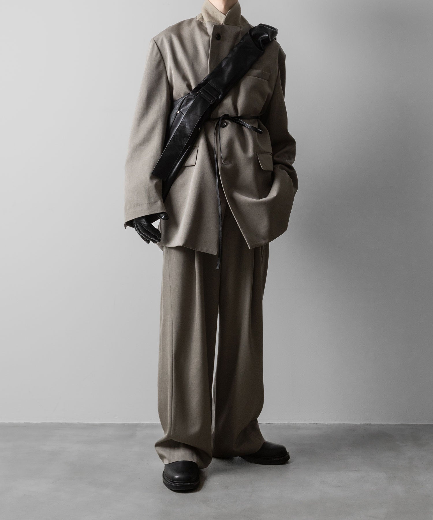 ssstein(シュタイン)のOVERSIZED SINGLE BREASTED LONG JACKET - TAUPE BEIGEの公式通販サイトsession福岡セレクトショップ