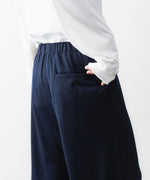 画像をギャラリービューアに読み込む, WWW - WRAPINKNOT wool wearのWIDE PANTSのNAVY 公式通販サイトsession福岡セレクトショップ
