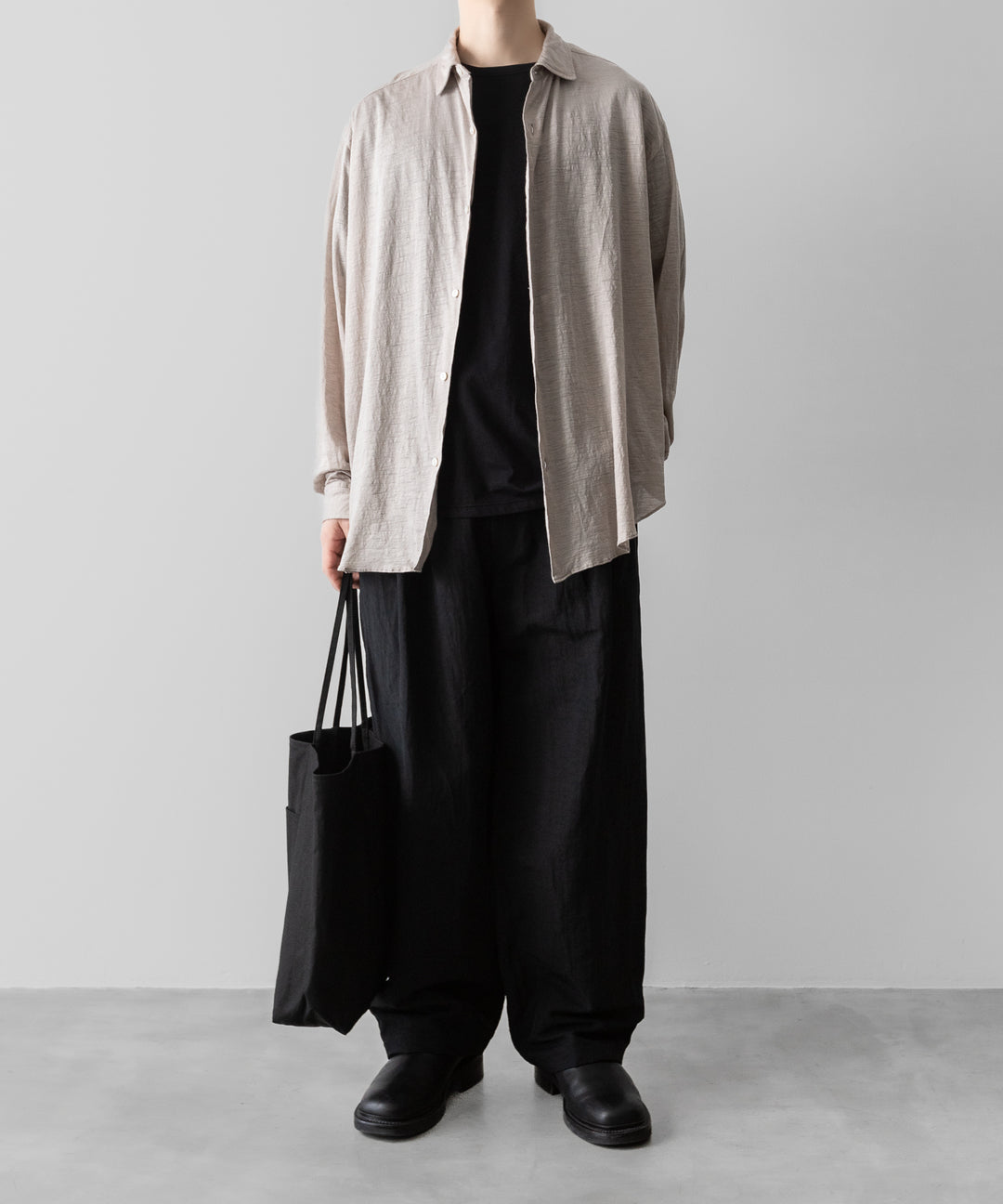 KANEMASA PHIL.-カネマサフィル46G COTTON THIN PACK TEEのWHITE × BLACK 公式通販サイトsession福岡セレクトショップ