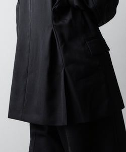 ssstein / シュタイン】DEFORMED SHOULDER DOUBLE BREASTED JACKET