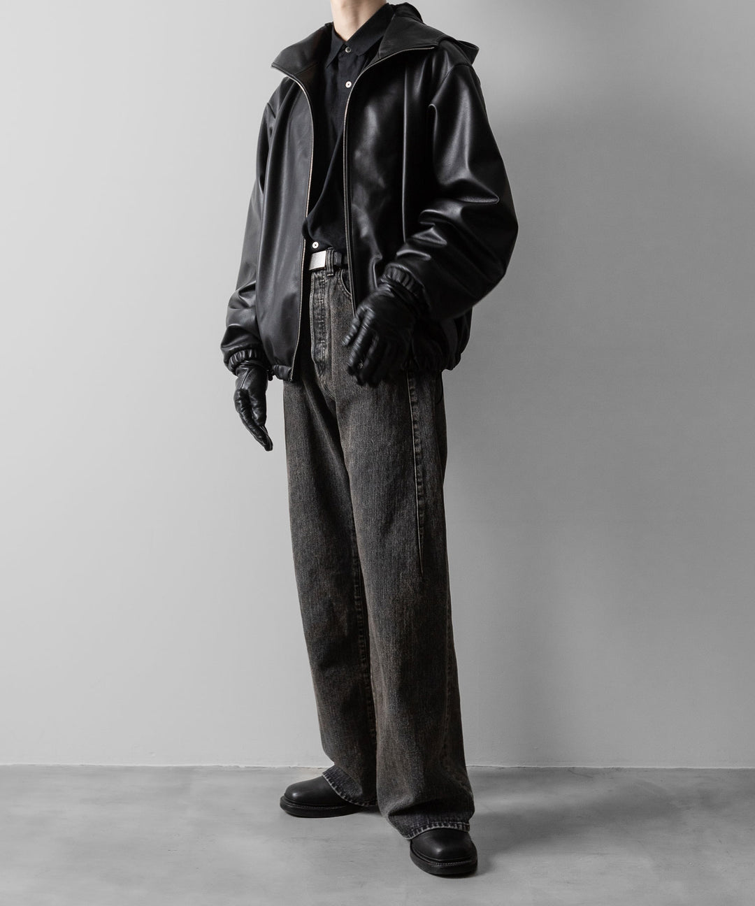 ssstein(シュタイン)のDEFORMED FLARE VINTAGE DENIM JEANS - BLACKの公式通販サイトsession福岡セレクトショップ