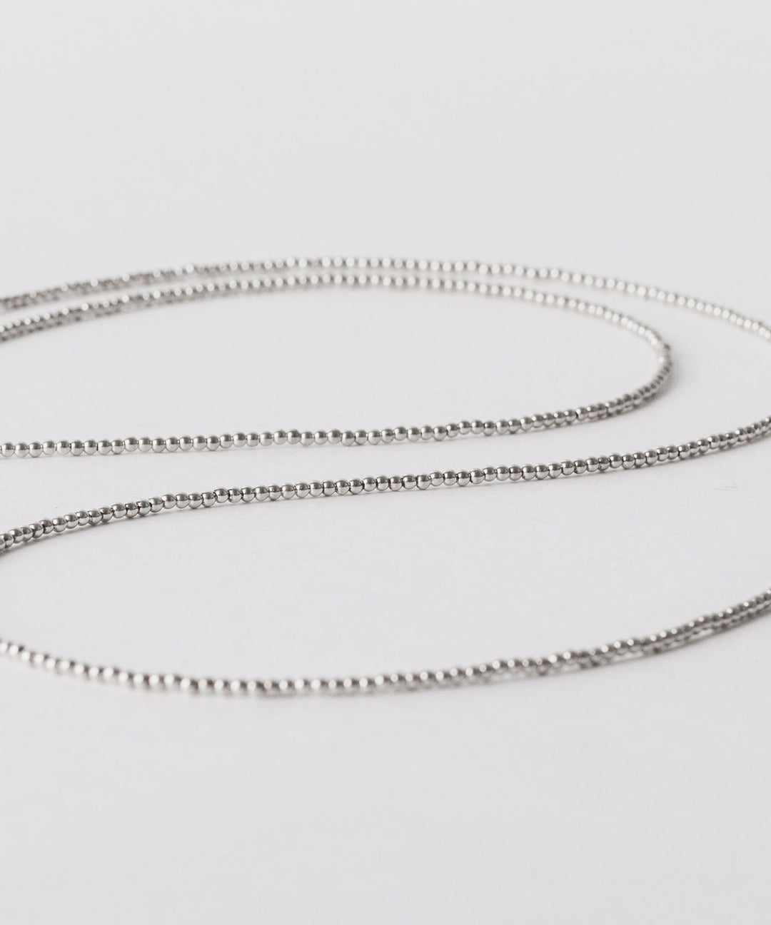 【INTÉRIM】TAXCO SILVER PAIR NECKLACE - SILVER