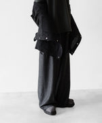 画像をギャラリービューアに読み込む, OPPOSE DUALITY オポーズデュアリティの６POCKET PANEL WOOL JACKETのBLACK公式通販サイトsession福岡セレクトショップ
