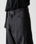 画像をギャラリービューアに読み込む, OPPOSE DUALITY オポーズデュアリティの6 POCKET SUB ONG DENIM TROUSERSのBLACK GRAY公式通販サイトsession福岡セレクトショップ
