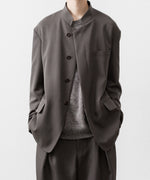 画像をギャラリービューアに読み込む, UJOH ウジョーのSTAND COLLAR FLY JKTのOLIVE GRAY公式通販サイトsession福岡セレクトショップ
