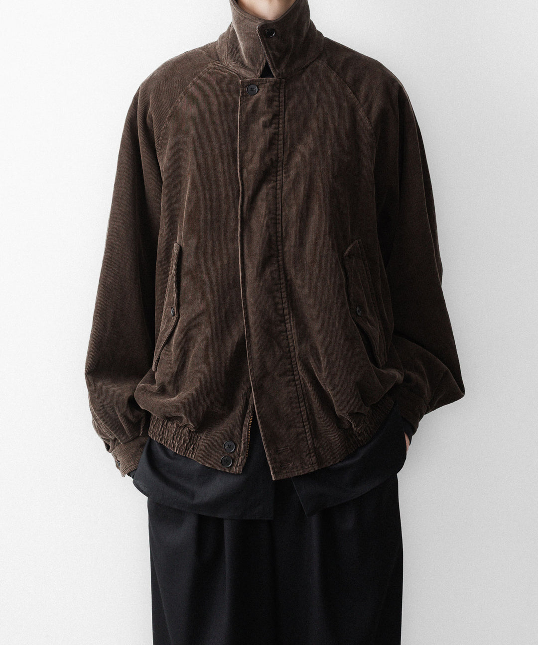 ssstein(シュタイン)のVINTAGE CORDUROY ZIP JACKET - BROWNの公式通販サイトsession福岡セレクトショップ