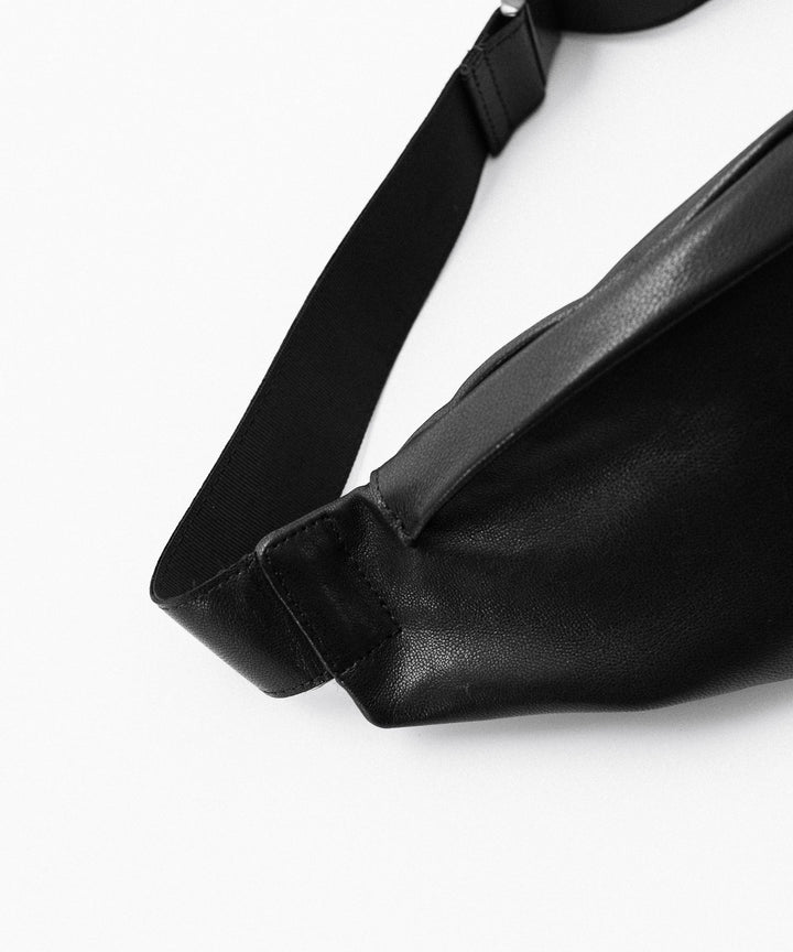 ssstein シュタインのLEATHER SLING BAGのBLACK 公式通販サイトsession福岡セレクトショップ