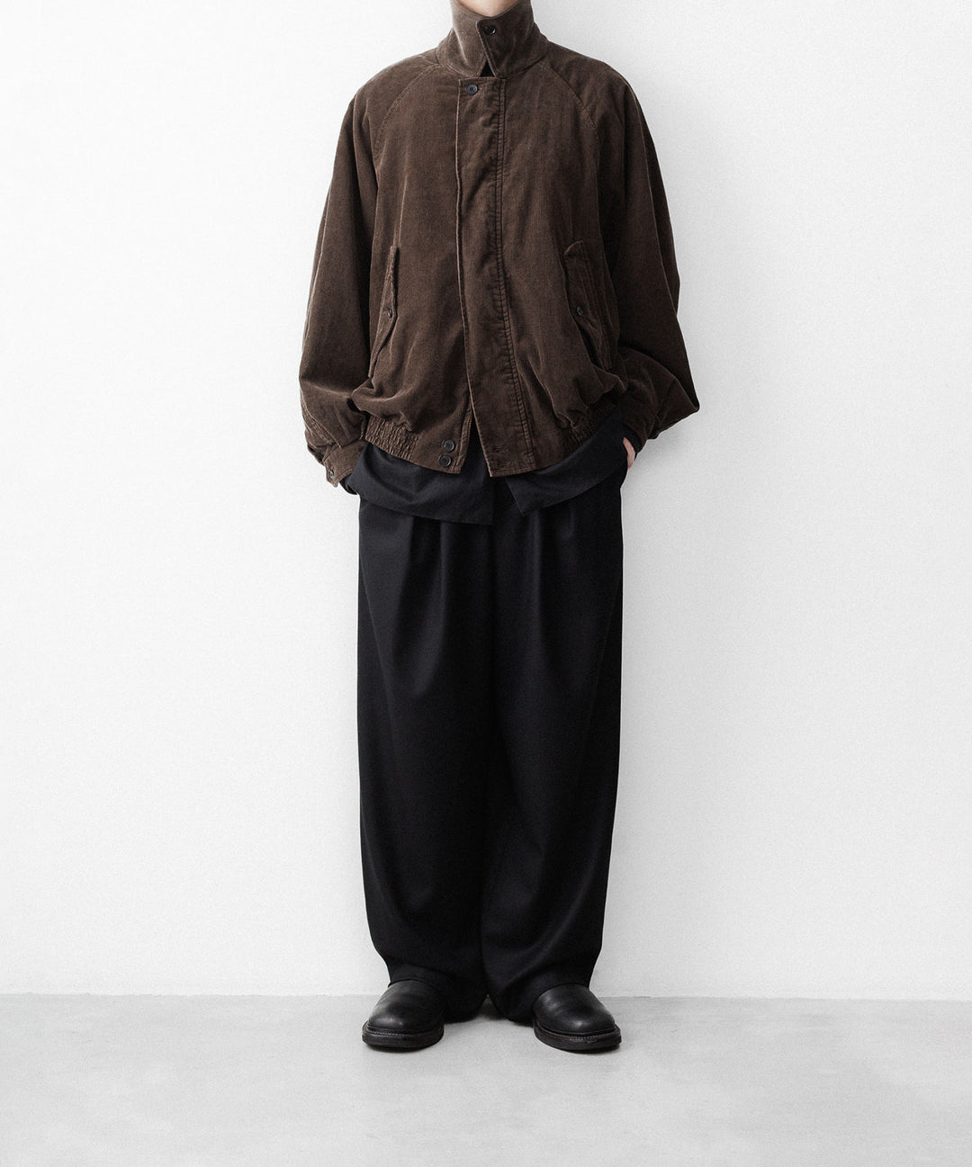 ssstein(シュタイン)のVINTAGE CORDUROY ZIP JACKET - BROWNの公式通販サイトsession福岡セレクトショップ