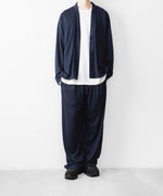 画像をギャラリービューアに読み込む, WWW - WRAPINKNOT wool wearのWIDE PANTSのNAVY 公式通販サイトsession福岡セレクトショップ
