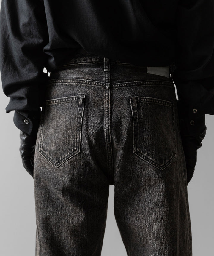 ssstein(シュタイン)のDEFORMED FLARE VINTAGE DENIM JEANS - BLACKの公式通販サイトsession福岡セレクトショップ