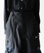 画像をギャラリービューアに読み込む, UJOH(ウジョー)×Reebok(リーボック)のWIDE FLARE CARGO PNTのBLACK公式通販サイトsession福岡セレクトショップ
