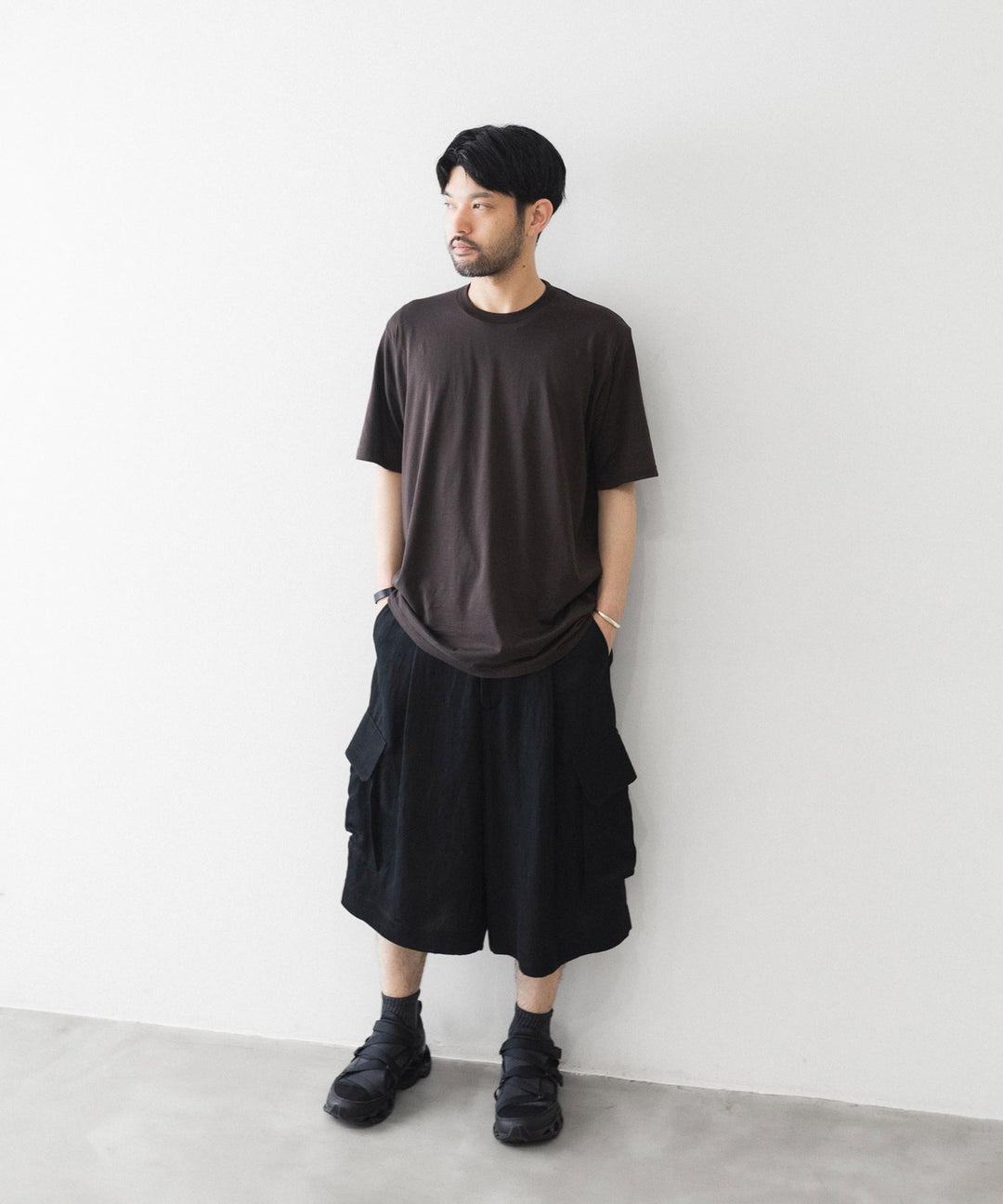 ssstein(シュタイン)のSUVIN COTTON BASIC TEE - DARK BROWNの公式通販サイトsession福岡セレクトショップ