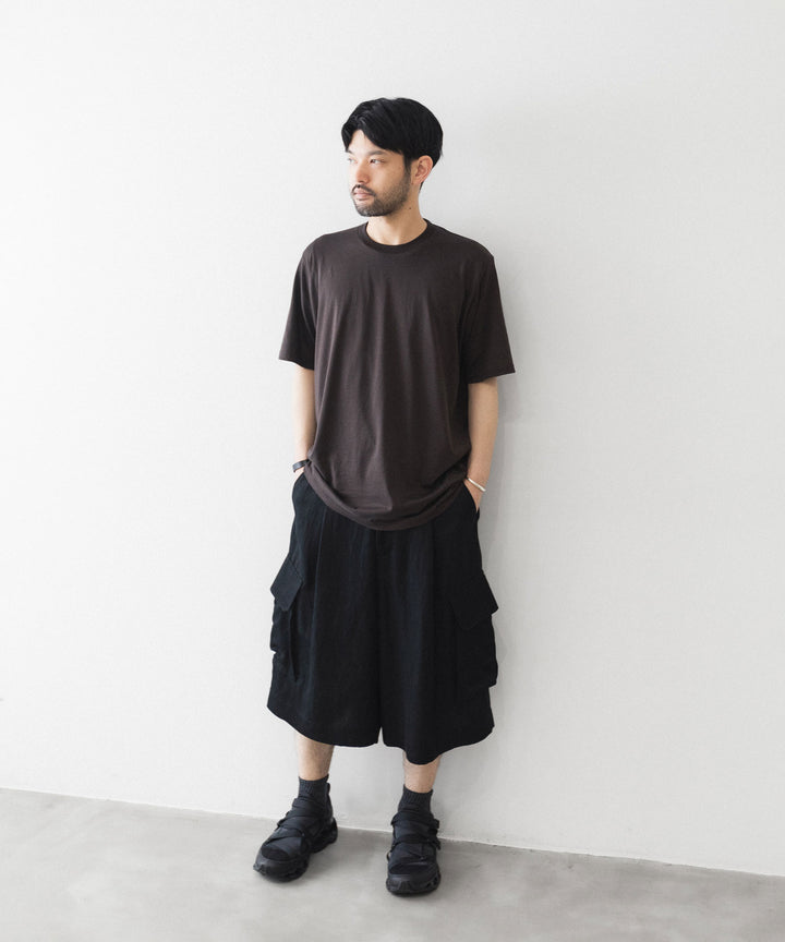 ssstein(シュタイン)のSUVIN COTTON BASIC TEE - DARK BROWNの公式通販サイトsession福岡セレクトショップ