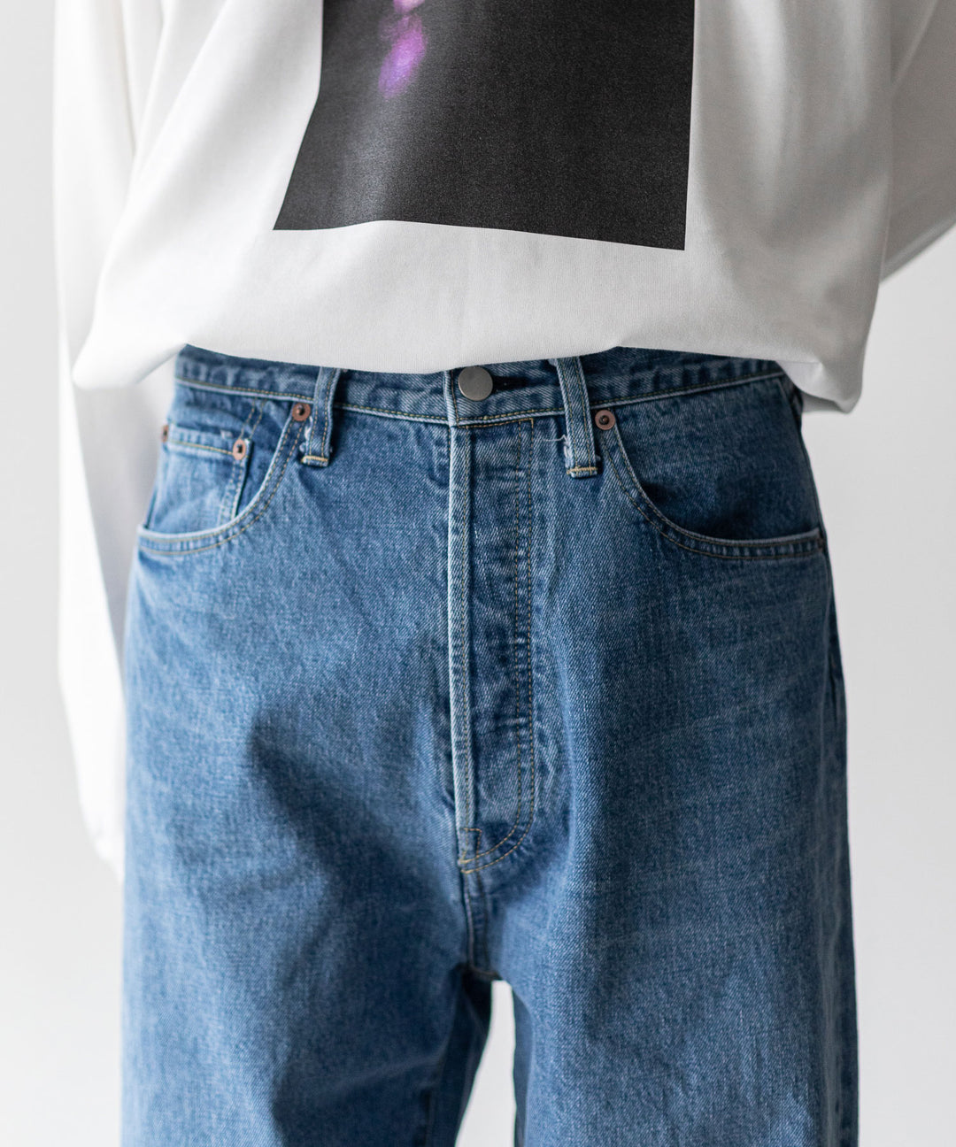 stein(シュタイン)の23AWコレクション5PK VINTAGE REPRODUCTION DENIM JEANSのINDIGO