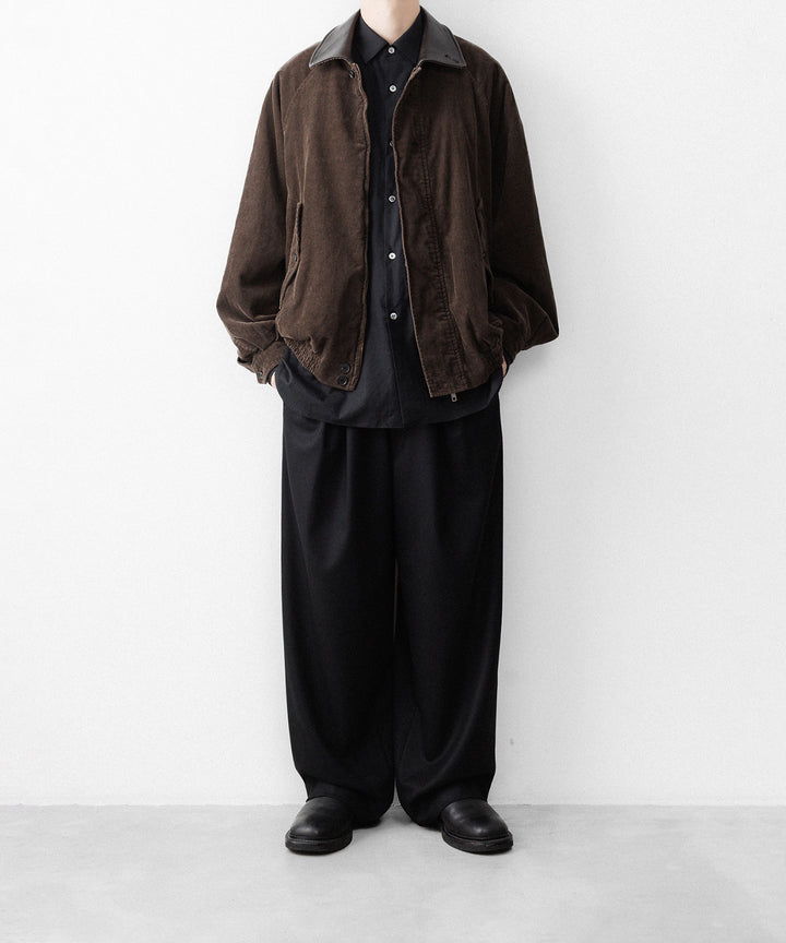ssstein(シュタイン)のVINTAGE CORDUROY ZIP JACKET - BROWNの公式通販サイトsession福岡セレクトショップ