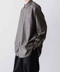 ssstein / シュタイン】EXTRA FINE WOOL OVERSIZED REGULAR COLLAR