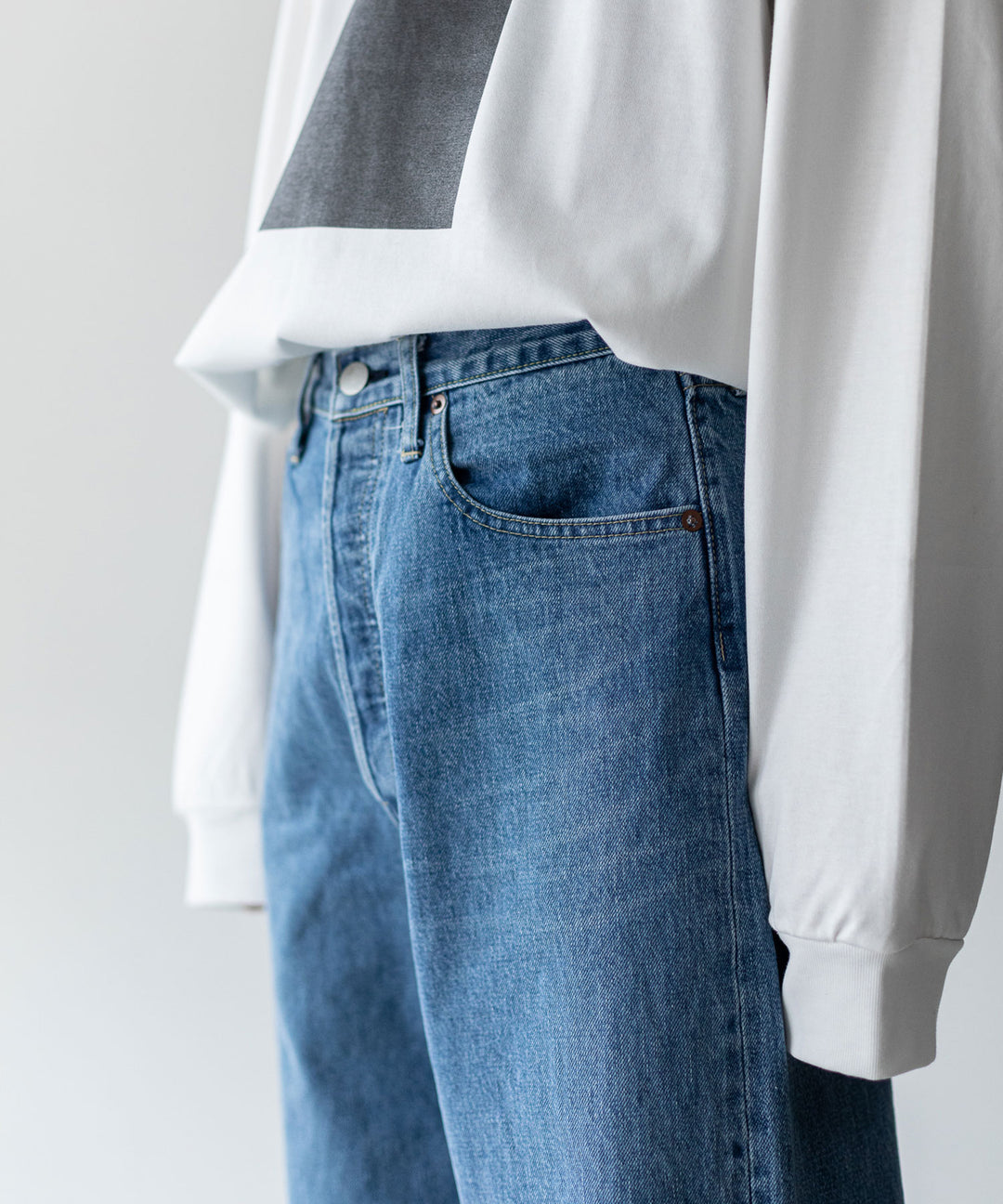 stein(シュタイン)の23AWコレクション5PK VINTAGE REPRODUCTION DENIM JEANSのINDIGO