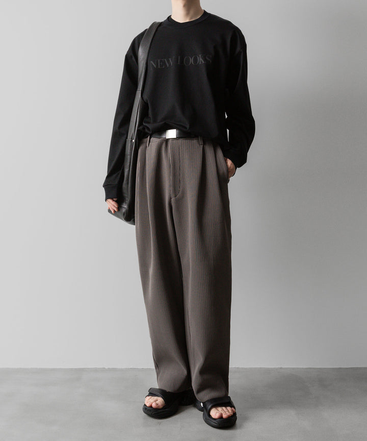 ssstein(シュタイン)の24AWコレクション OVERSIZED LONG SLEEVE TEE [ NEW LOOKS ] - BLACK 公式通販サイトsession福岡セレクトショップ