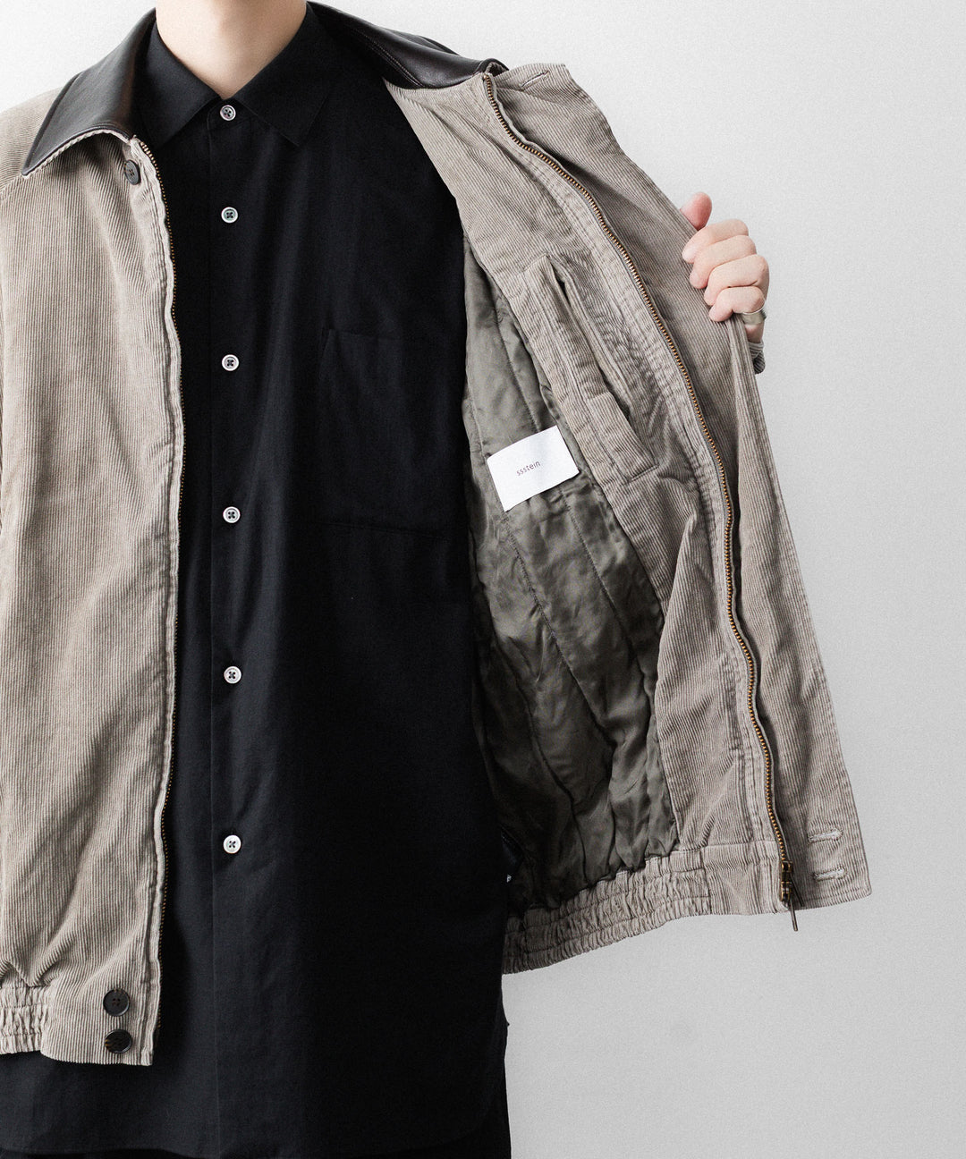 ssstein(シュタイン)のVINTAGE CORDUROY ZIP JACKET - TAUPEの公式通販サイトsession福岡セレクトショップ