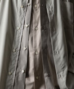 画像をギャラリービューアに読み込む, ssstein(シュタイン)のOVERSIZED LAYERED SHIRT - GREYの公式通販サイトsession福岡セレクトショップ
