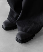 画像をギャラリービューアに読み込む, OPPOSE DUALITY オポーズデュアリティの6 POCKET SUB ONG DENIM TROUSERSのBLACK GRAY公式通販サイトsession福岡セレクトショップ
