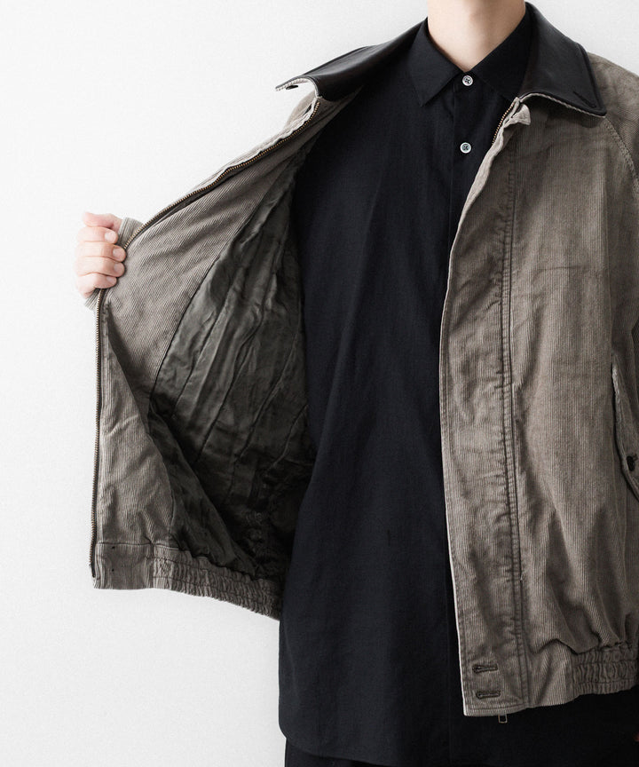 ssstein(シュタイン)のVINTAGE CORDUROY ZIP JACKET - TAUPEの公式通販サイトsession福岡セレクトショップ
