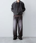 画像をギャラリービューアに読み込む, 【CODA】WORN BLACK AGING FADED DAMAGED SWEATPANTS - WORN BLACK
