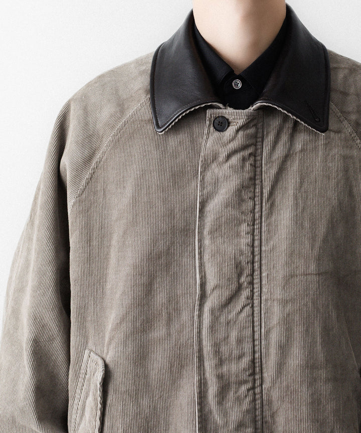 ssstein(シュタイン)のVINTAGE CORDUROY ZIP JACKET - TAUPEの公式通販サイトsession福岡セレクトショップ
