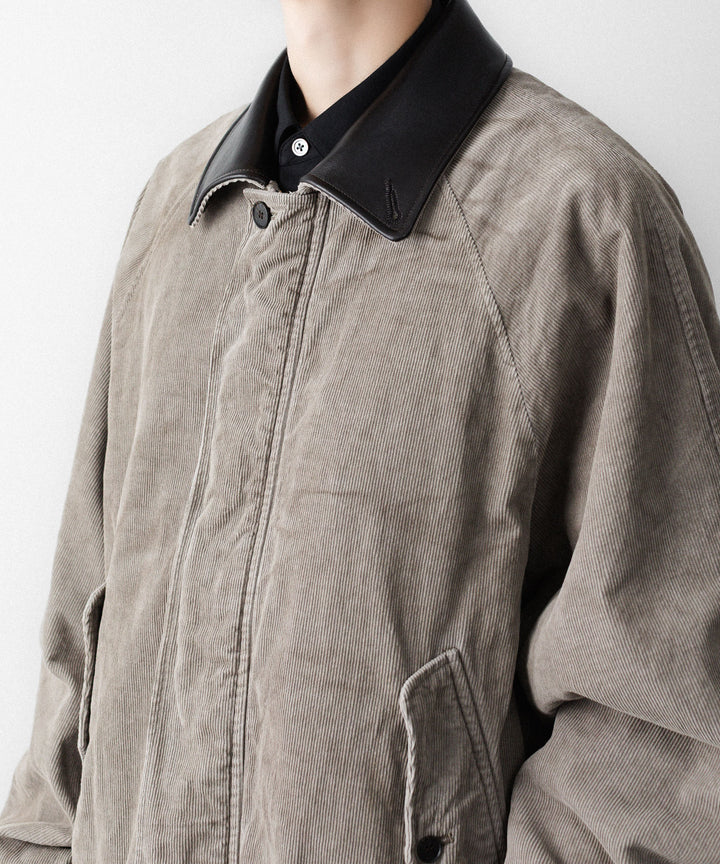 ssstein(シュタイン)のVINTAGE CORDUROY ZIP JACKET - TAUPEの公式通販サイトsession福岡セレクトショップ