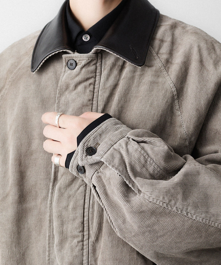 ssstein(シュタイン)のVINTAGE CORDUROY ZIP JACKET - TAUPEの公式通販サイトsession福岡セレクトショップ