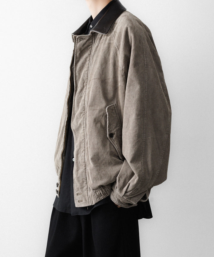 ssstein(シュタイン)のVINTAGE CORDUROY ZIP JACKET - TAUPEの公式通販サイトsession福岡セレクトショップ