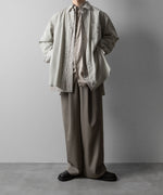 画像をギャラリービューアに読み込む, ssstein(シュタイン)のTWIST SEAM WIDE EASY TROUSERS - TAUPE BEIGEの公式通販サイトsession福岡セレクトショップ
