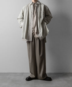 ssstein(シュタイン)のTWIST SEAM WIDE EASY TROUSERS - TAUPE BEIGEの公式通販サイトsession福岡セレクトショップ