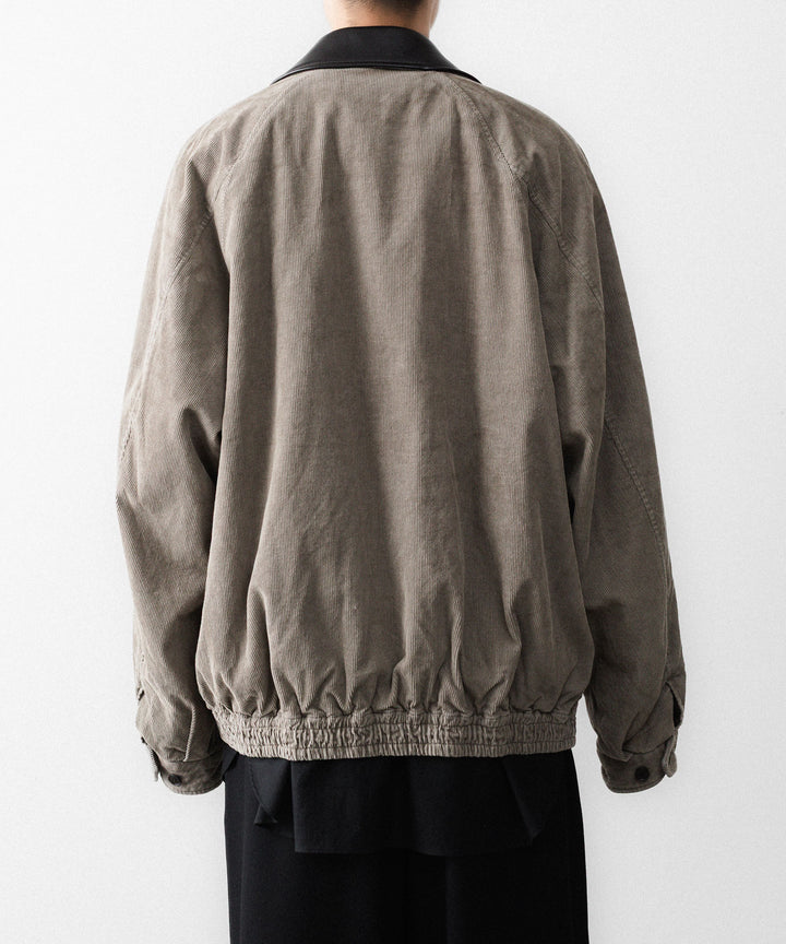 ssstein(シュタイン)のVINTAGE CORDUROY ZIP JACKET - TAUPEの公式通販サイトsession福岡セレクトショップ