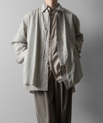 画像をギャラリービューアに読み込む, ssstein(シュタイン)のOVERSIZED LAYERED SHIRT - GREYの公式通販サイトsession福岡セレクトショップ
