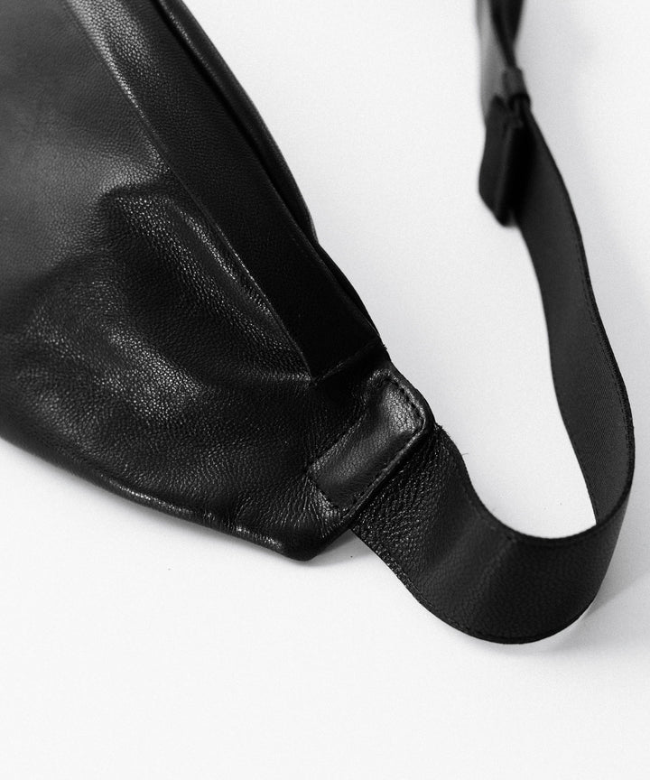 ssstein シュタインのLEATHER SLING BAGのBLACK 公式通販サイトsession福岡セレクトショップ