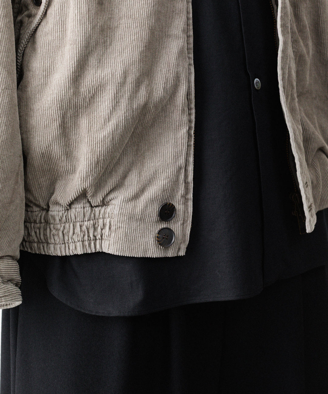 ssstein(シュタイン)のVINTAGE CORDUROY ZIP JACKET - TAUPEの公式通販サイトsession福岡セレクトショップ