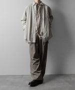 画像をギャラリービューアに読み込む, ssstein(シュタイン)のOVERSIZED LAYERED SHIRT - GREYの公式通販サイトsession福岡セレクトショップ
