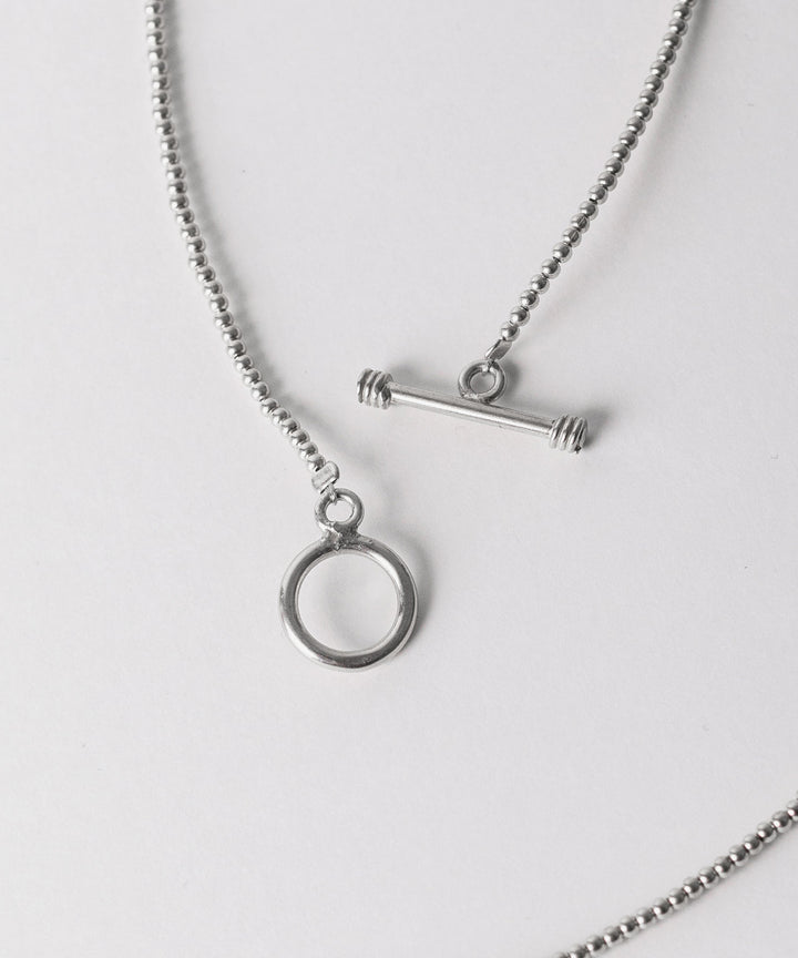 【INTÉRIM】TAXCO SILVER PAIR NECKLACE - SILVER