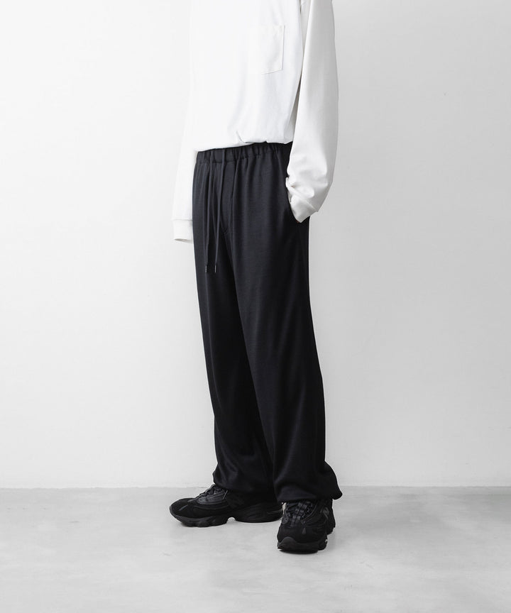 【 WWW 】TAPERD JOGGER PANTS - BLACK