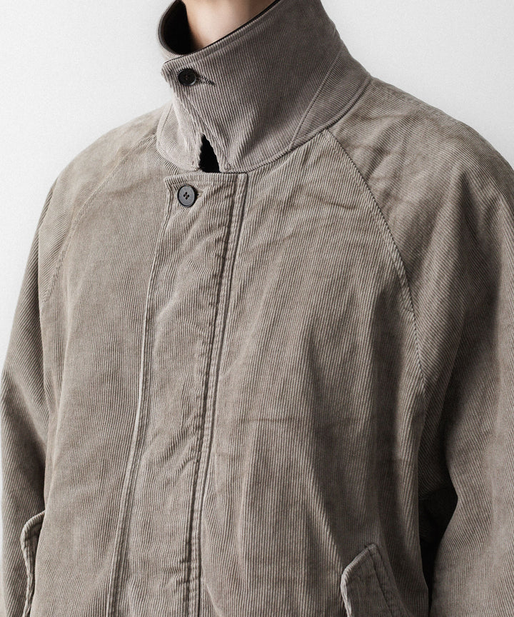 ssstein(シュタイン)のVINTAGE CORDUROY ZIP JACKET - TAUPEの公式通販サイトsession福岡セレクトショップ