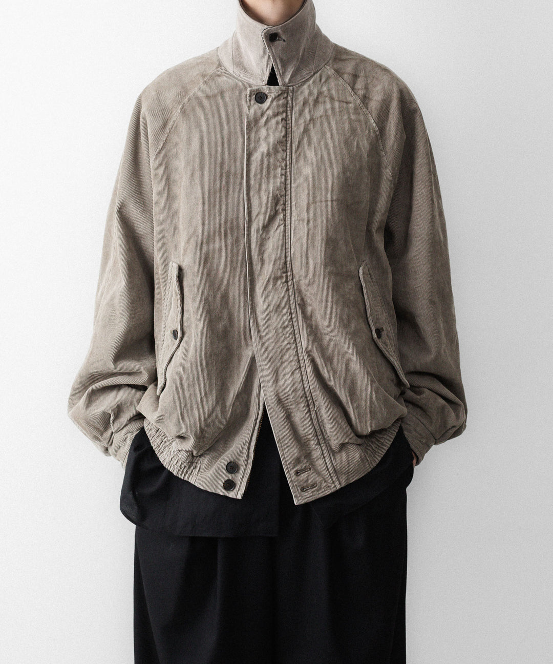 ssstein(シュタイン)のVINTAGE CORDUROY ZIP JACKET - TAUPEの公式通販サイトsession福岡セレクトショップ