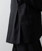 画像をギャラリービューアに読み込む, ssstein(シュタイン)のDEFORMED SHOULDER DOUBLE BREASTED JACKET - BLACKの公式通販サイトsession福岡セレクトショップ
