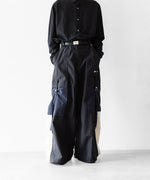 画像をギャラリービューアに読み込む, UJOH(ウジョー)×Reebok(リーボック)のWIDE FLARE CARGO PNTのBLACK公式通販サイトsession福岡セレクトショップ
