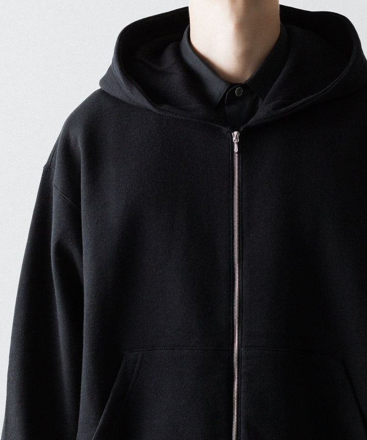 ssstein(シュタイン)のYAK/COTTON SWEAT ZIP HOODY - BLACKの公式通販サイトsession福岡セレクトショップ